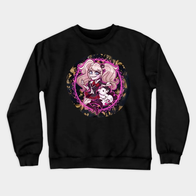 Junko Enoshima Crewneck Sweatshirt by SophieScruggs